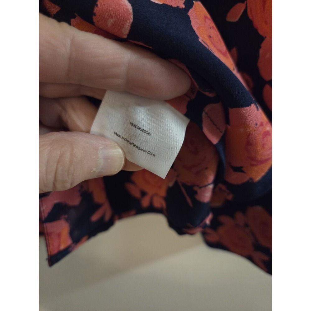 Tory Burch silk blouse-size 2 - Picture 4 of 5